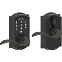 FE695VCAMXACC716 Schlage Camelot Lever Touch Electronic Entry Lock