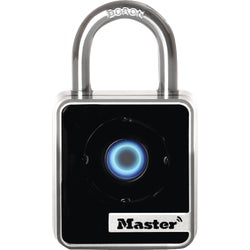 Item 200850, The Master Lock No. 4400D Bluetooth Padlock features a 1-229/32 In.