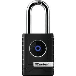 Item 200911, The Master Lock No. 4401DLH Bluetooth Padlock features a 2-7/32 In.
