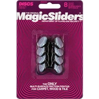 8221 Magic Sliders Round Nail-On Furniture Glide