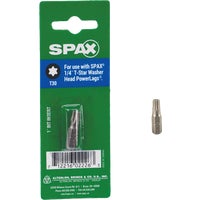 5000002016309 Spax Steel T-Star Plus Screwdriver Bit