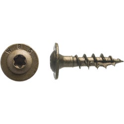 Item 201407, Structure screw features: round washer head, knurled shoulder, deep sharp 