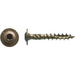 Item 201416, Structure screw features: round washer head, knurled shoulder, deep sharp 