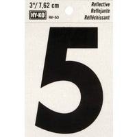 RV-50-5 Hy-Ko 3 In. Reflective Numbers