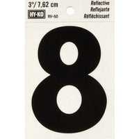 RV-50-8 Hy-Ko 3 In. Reflective Numbers