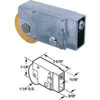 D 1603 Prime-Line Steel Patio Door Roller With Housing Assembly