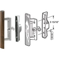 C 1018 Prime-Line Internal Lock Aluminum Patio Door Handle Set