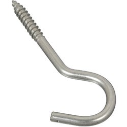 Item 207195, Stainless steel screw hook is designed for marine and other outdoor 