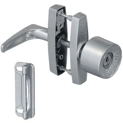 Item 207298, Universal knob latch is designed for wood or metal storm doors with 1-1/2