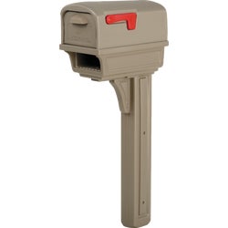 Item 208661, Sleek looks and several noteworthy innovations define the Gentry mailbox 