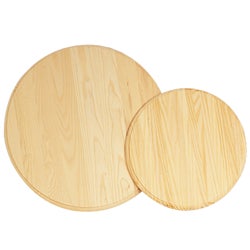 Item 209571, Pine round table top can be painted, stained, or varnished. 15.75 In.