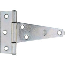 Item 210060, Extra heavy T-hinge designed for applications with narrow mounting surfaces