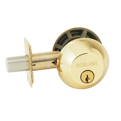 Item 211613, Visual pack. B-series double cylinder deadbolt for exterior doors.