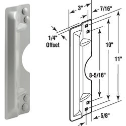 Item 212695, Covers the latch bolt area of door and lock assembly.
