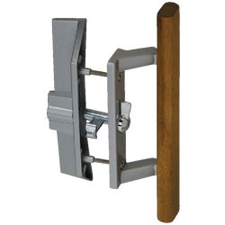 Item 213217, Replacement patio door handle/latch set. Fits 1 In. to 1-1/4 In.