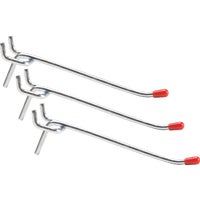 216046 Light Duty Safety Tip Straight Pegboard Hook