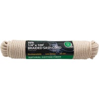 218856 Do it Best Solid Braided Cotton Sash Cord