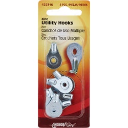 Item 218901, Hillman Utility Hooks are great for hanging frames.