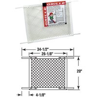 PL 15517 Prime-Line Make-2-Fit Plastic Door Grille door grille