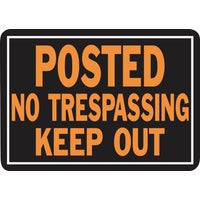 813 Hy-Ko Posted No Trespassing