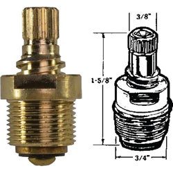 Item 220663, Faucet stem for Tiger and Empire brass underbody-type bath faucet 