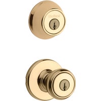 695T 3 CP CODE K6 Tylo Entry Lockset And Double Cylinder Deadbolt