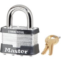 5KA A201 Master Lock 2 In. Wide 4-Pin Tumbler Keyed Padlock