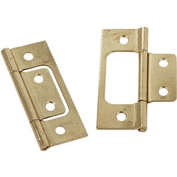 Item 224278, Universal bi-fold hinge with flap inset replaces non-mortise hinge.