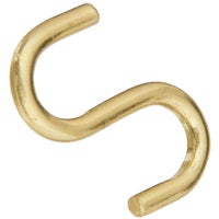 N121806 National Solid Brass Open S Hook