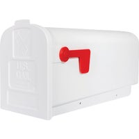 PL10W0201 Flambeau T2 Plastic Post Mount Mailbox