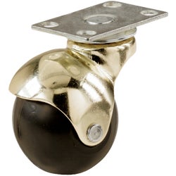 Item 227676, Do it 2 In. Ball Swivel No Swivel Plate Caster (2-Count).