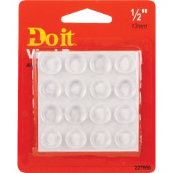 Item 227800, Do It 1/2" clear vinyl pads for use under home and office accessories such 