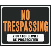SP-104 Hy-Ko No Trespassing Sign
