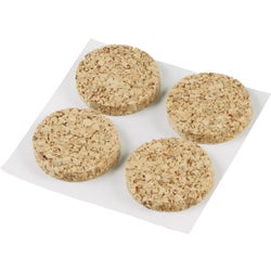 Item 230936, Do it 1/2 In. Round Cork Pads,(24-Count).