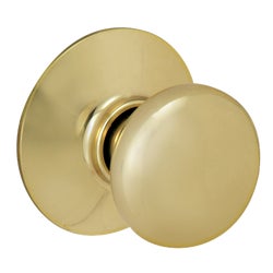 Item 231894, Nonlocking passage door knob is ideal for closets and rooms where locking 