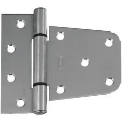 Item 232224, The heavy-duty 3-1/2" gate hinge is designed for 2X4 or 4X4 post 