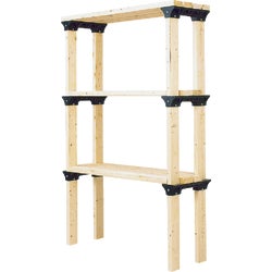 Item 232440, Add your own 2x4 lumber to make shelving units.