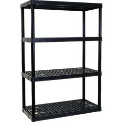 Item 235377, Heavy Duty Eco-Friendly 4 shelf ventilated storage unit that holds up to 