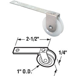 Item 235997, This center grooved sliding screen door tension roller is used by many 