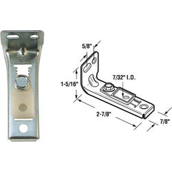 Item 236462, Floor and jamb mounted bottom pivot bracket for bi-fold doors. For 1 In.