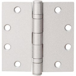 Item 236861, Heavy duty commercial square ball bearing hinge with square corners is made