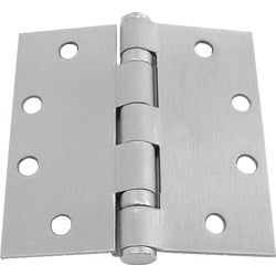 Item 236918, Heavy duty commercial square ball bearing hinge with square corners is made
