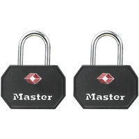 4681TBLK Master Lock Keyed Luggage Lock (TSA-Accepted)