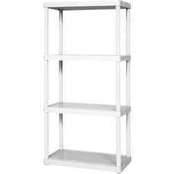 Item 239270, Light Duty Eco-Friendly 4 shelf storage unit that holds up to 220 lb.
