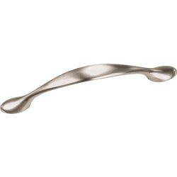 Item 239628, This spoonfoot shaped pull offers stylish curves that are simple and 