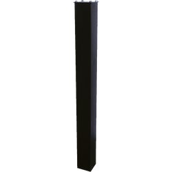 Item 240331, The in ground steel mounting post is made of heavy-duty 10-gauge to 14-