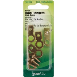 Item 240613, Hillman Decorative Ring Hangers are great for adding the finishing touch to