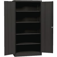 RTA7000-09 Edsal Tall Black Storage Cabinet