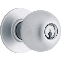 Item 241245, Light-duty commercial keyed storeroom knob.