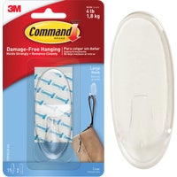 17093CLR-ES 3M Command Clear Adhesive Hook